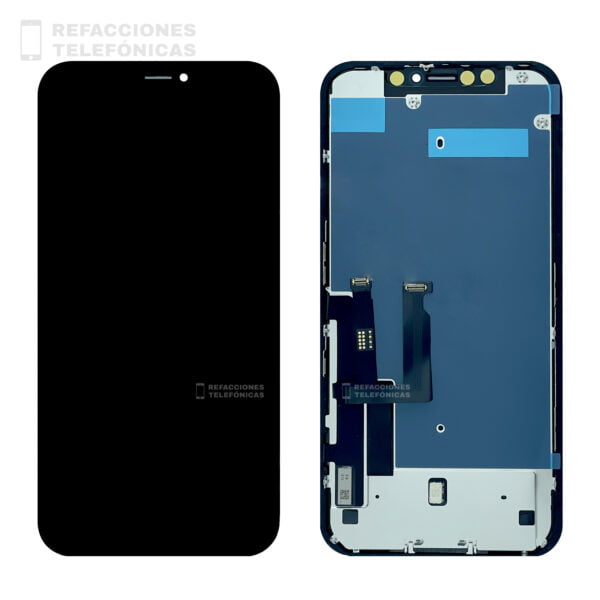 DISPLAY IPHONE XR-NEGRO-ORIGINAL-REFTEL