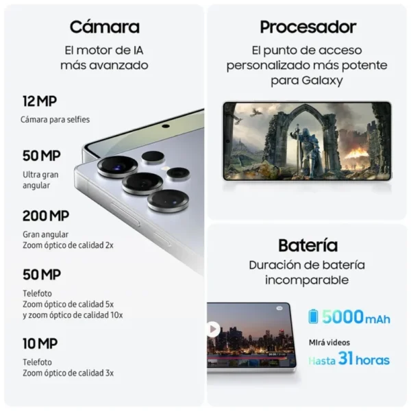 Samsung Galaxy S25 Ultra 256G Titanium Silverblue